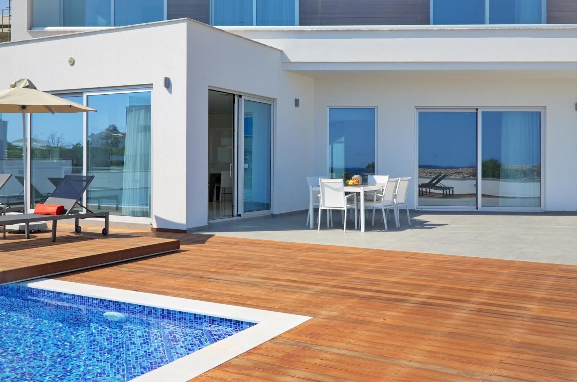 Beachfront Luxury Villa Idania Ayia Napa Bagian luar foto